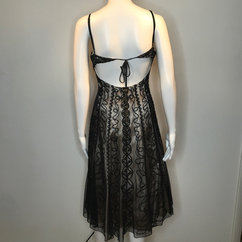Sue Wong Black Midi Dress - Picture 6 of 8